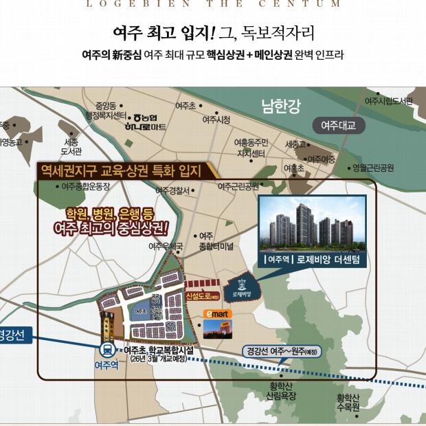 여주역 대광로제비앙 입지환경